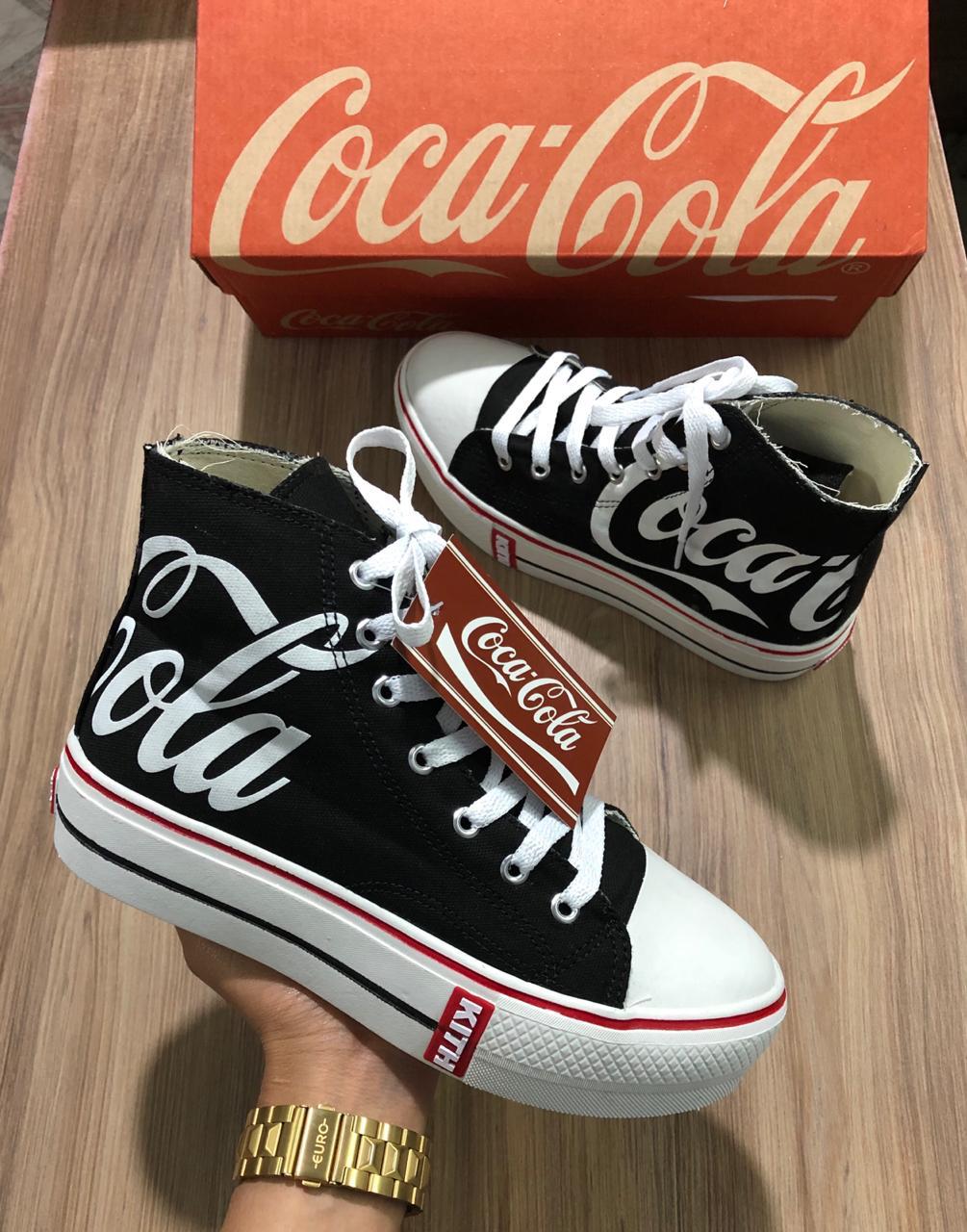 Botinha coca cola 34 ao 39